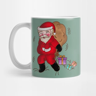 Santa sends happiness Mug